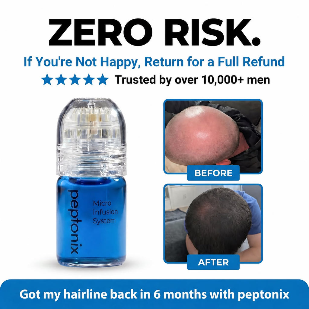 Micro-Infusion Peptide System For Hair Regrowth.